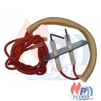 Zapalovací elektroda s kabelem a koncovkou BUDERUS Logamax U002 / U102 / U004 / U104 - 7101120