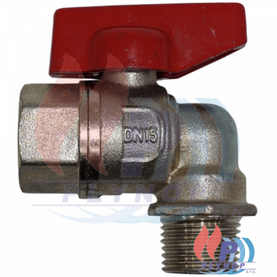 Kulový ventil FM voda rohový 1/2" FERRERO - 10103110915
