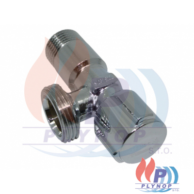 Pračkový ventil vřetenový 1/2" x 3/4" chrom SCHELL COMFORT - 033000699