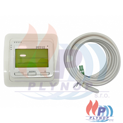 Prostorový digitální termostat pro podlahové topení ELEKTROBOCK PT712-EI - 616