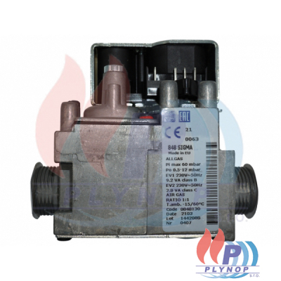 Plynový ventil Sigma SIT 848 230V IMMERGAS - 1.039626 / 1.018472 / 848130