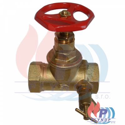 Ventil přímý s vypouštěním K-125T DN25 1" SLOVARM - K-125T 1 (411096)