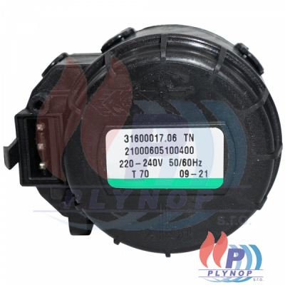 Motor třícestného ventilu UNICAL / IMMERGAS MINI EOLO / NIKE X 24/28 kW / THERMONA / BAXI / ENBRA - 95263492 / 1.028572P / 1.028572 / 43835 / 25-00800