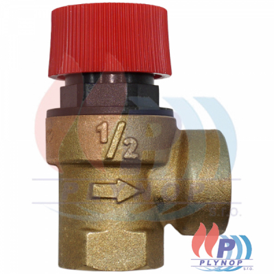 Pojistný ventil 2,5 bar 1/2" F/F KRAMER - 11897