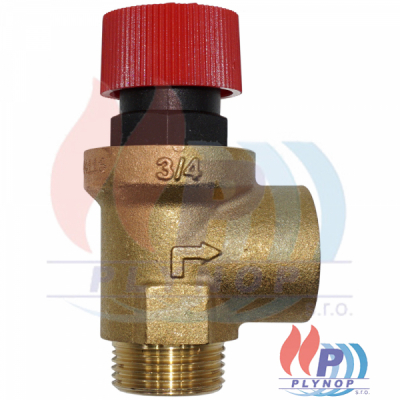 Pojistný ventil 3 bar 3/4" M/F KRAMER - 15392