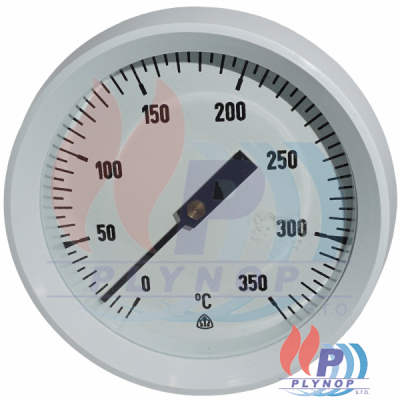 Teploměr 0-350°C DTR se zadním připojením a stonkem 160mm APATOR / THERMIS - 332051-160