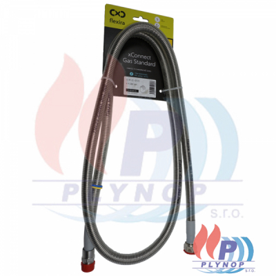 Plyn.hadice Gas Standart  2m R 1/2"x G1/2"(MF)