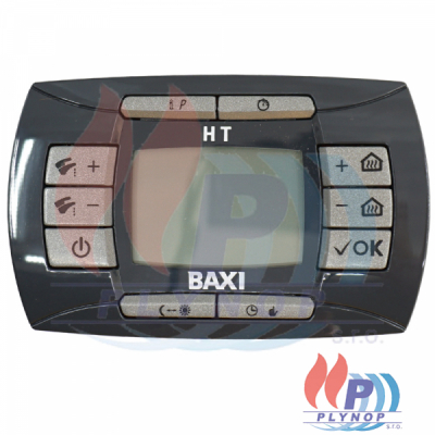 Ovládací panel AVS77 BAXI NUVOLA3 COMFORT HT / LUNA3 COMFORT HT - 5688360 / JJJ005688360