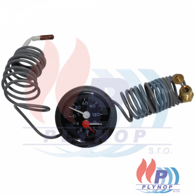 Termomanometr kapilára 1500 mm 0-120°C 4 bar G1/4"