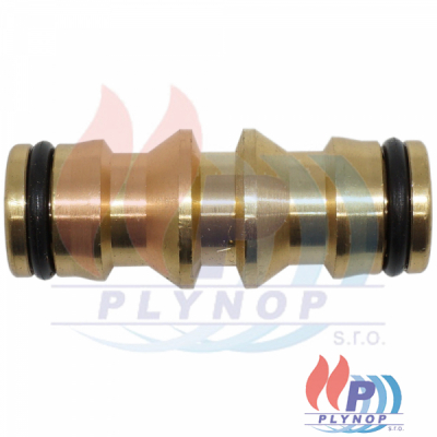 Mezikus pro 2 rychlospojky mosaz STREND PRO - 39617