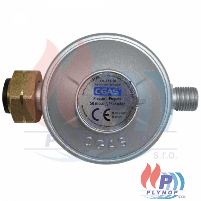 Regulátor PB 50mbar 1/4"L